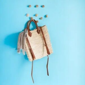 Woven/Basket Beach Bag